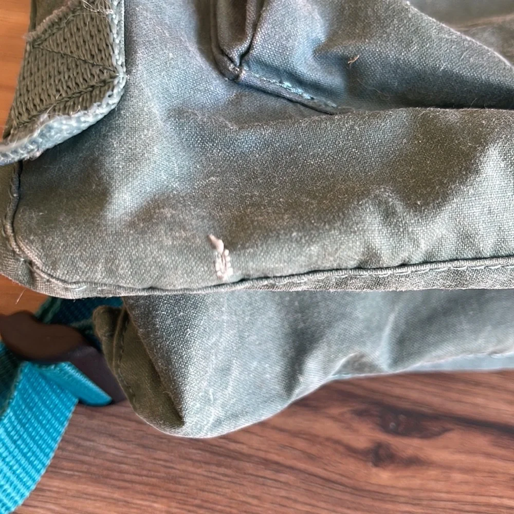 Pre-owned Fjallraven Kanken Backpack Unisex Green Travel Bag Sweden Travel
